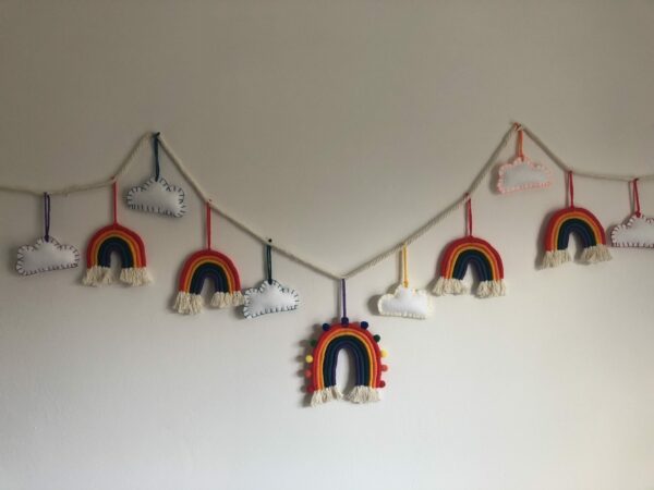 NHS Rainbow Bunting Wall Hanging - product image 4