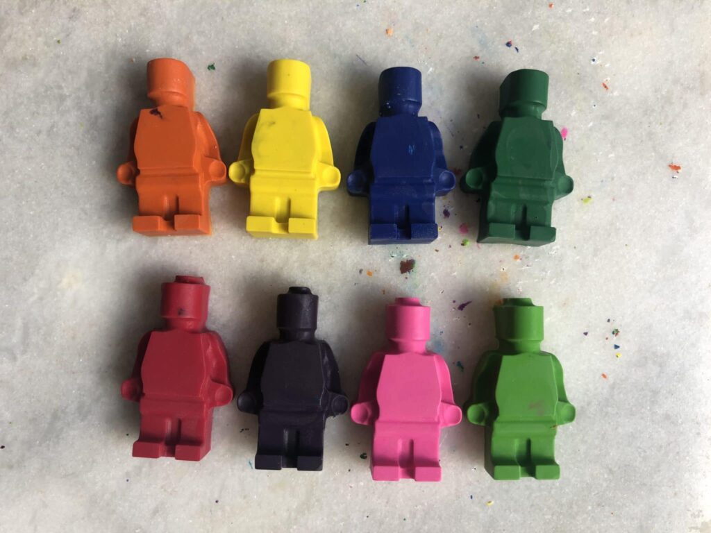 ‘Lego’ Crayons