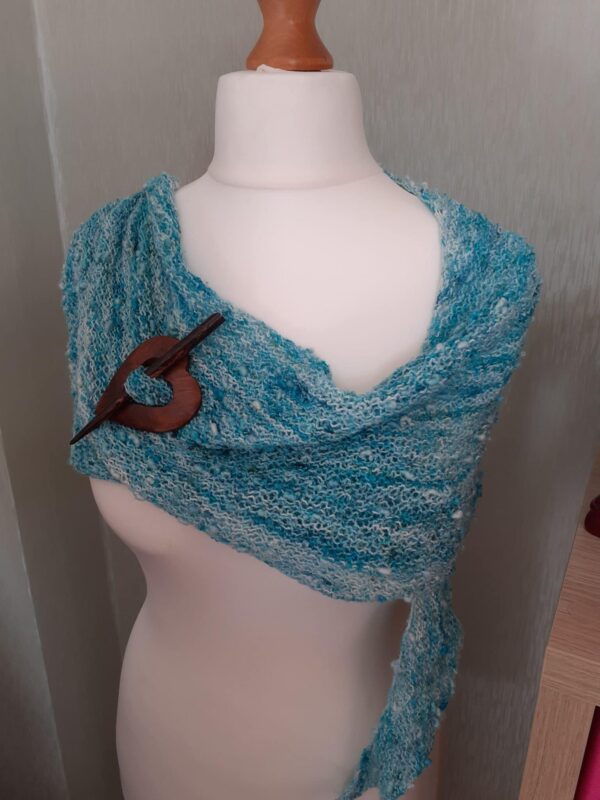 Summer skies shawl - main product image