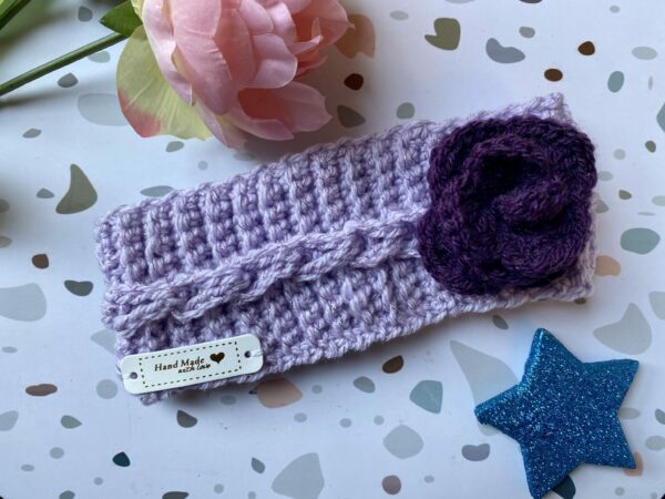 Crochet headband for girls - main product image