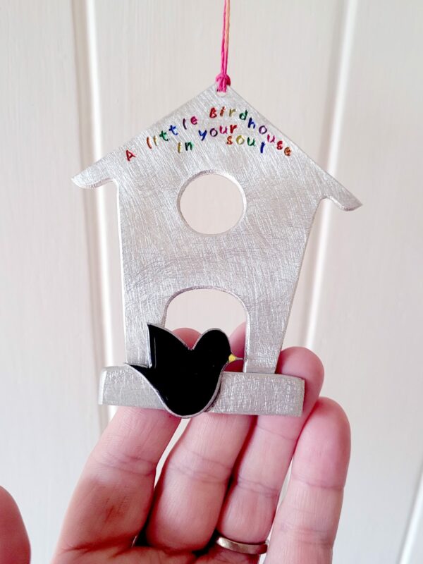 Birdhouse hanging decoration - product image 3