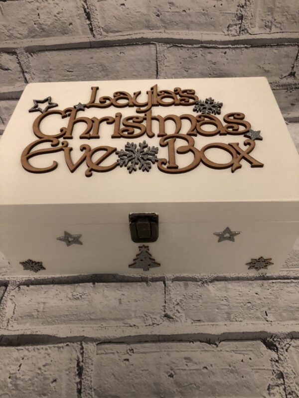 Personalised Wooden Christmas Eve Box - product image 5