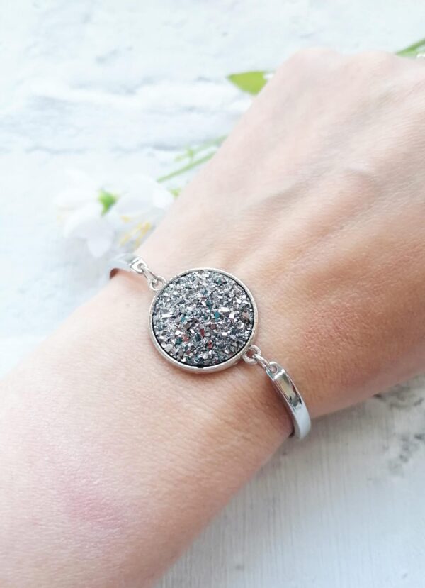 Silver Glitter Bracelet - main product image