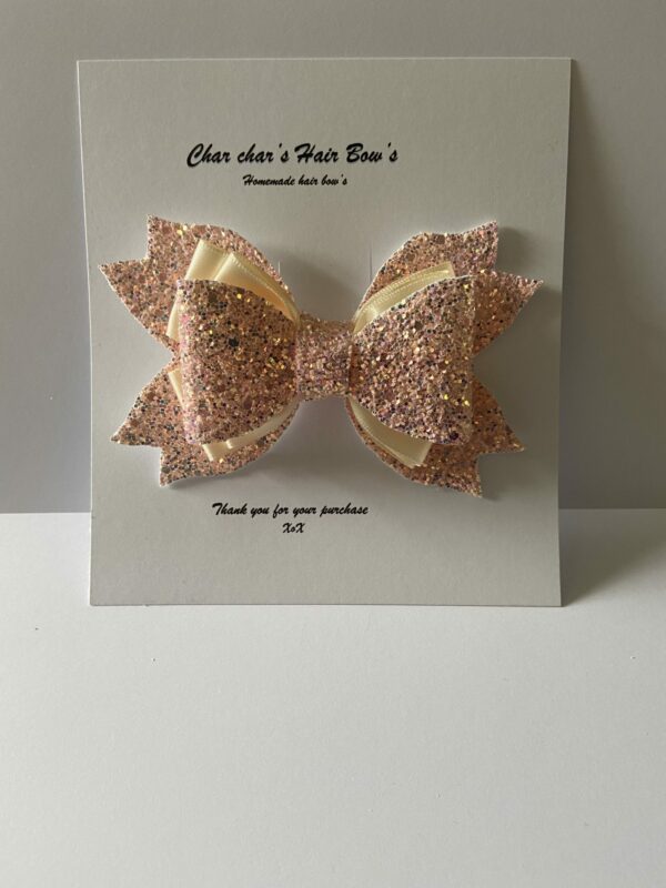 Glitter Triple hair bow - product image 4