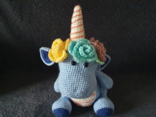 Crochet Bobby the dinocorn - product image 2