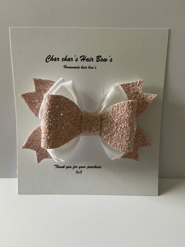 Glitter Triple hair bow - product image 3