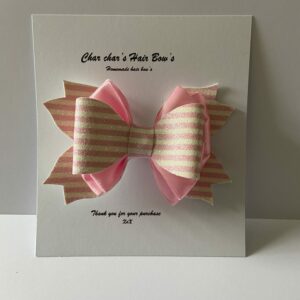 Triple hair bow