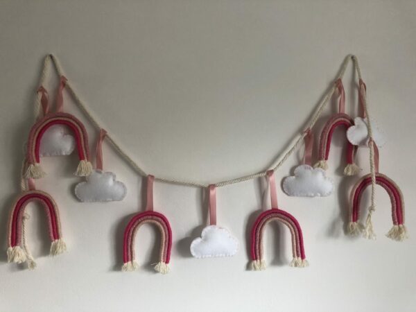 Macrame Rainbow Bunting - product image 4