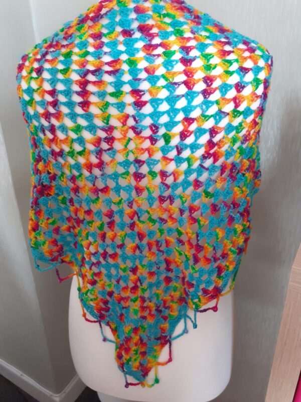 Summer rainbows shawl - product image 2