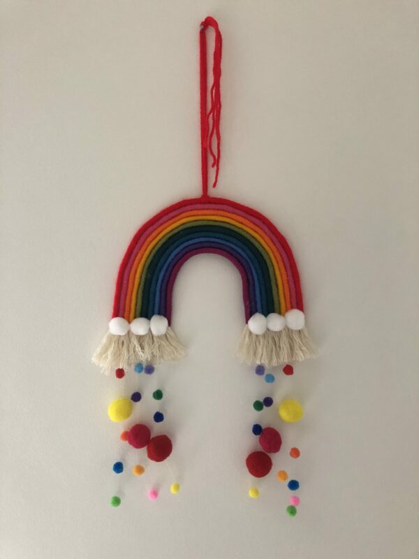 NHS Charity Rainbow Pom Pom Hanging - product image 2