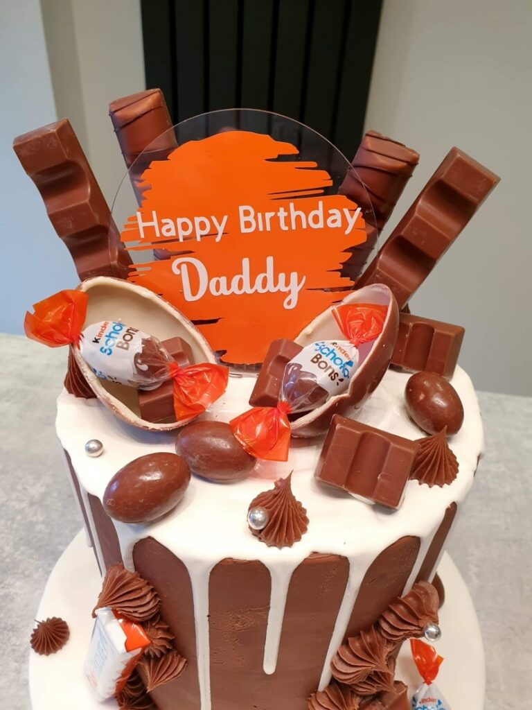 Personalised Acrylic Cake Topper