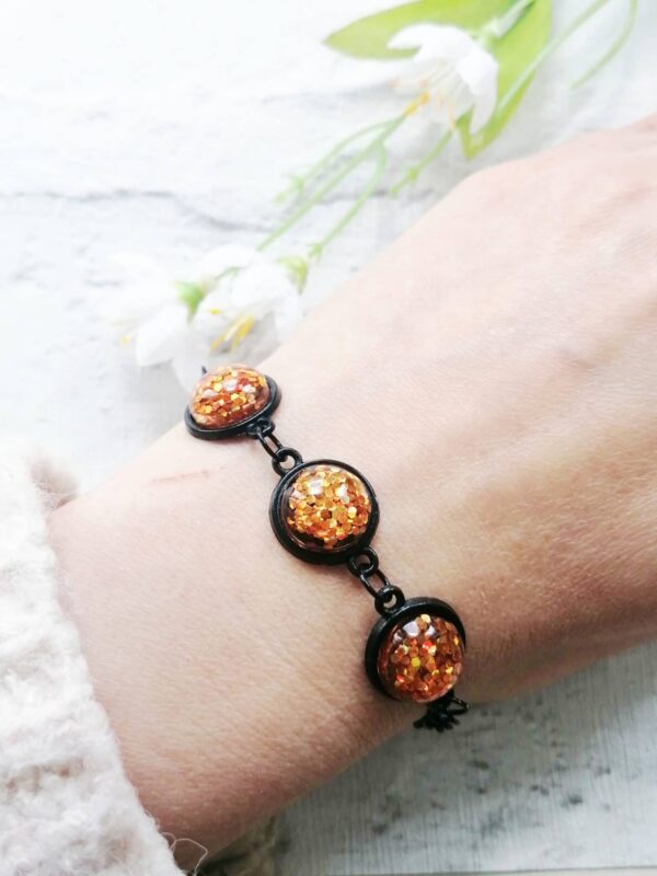 Glitter cabochon bracelet - main product image