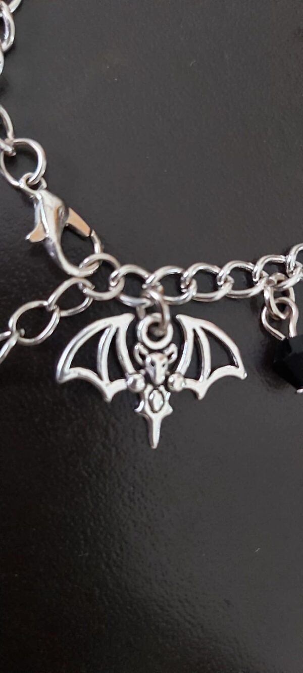 Gothic charm bracelet - product image 2