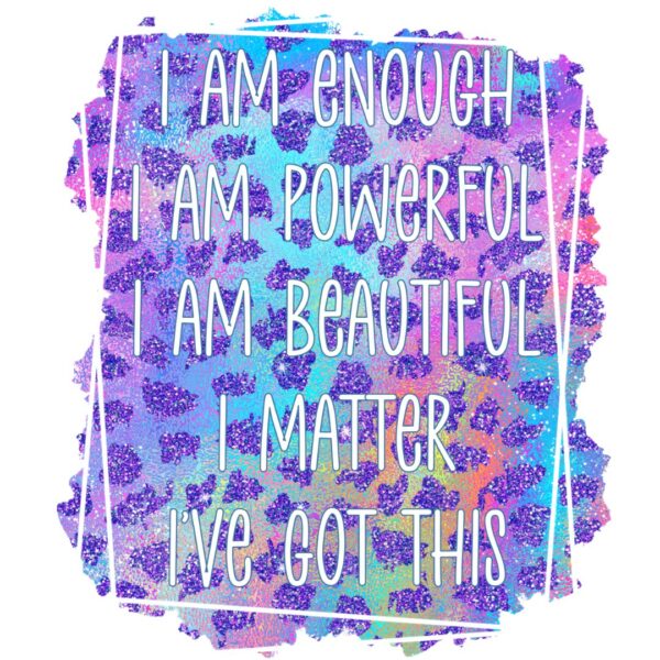 Poistive Affirmations Print - main product image