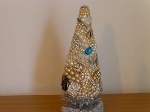 Jewellery topiary – Sparkly ornament - product image 3