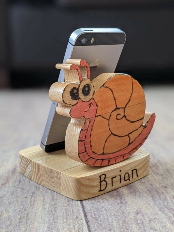 Handmade Wooden Mobile phone Stands - product image 5