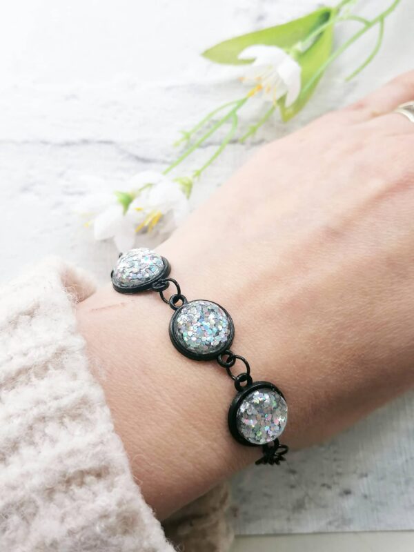 Glitter cabochon bracelet - product image 2
