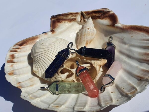 Gemstone point pendants - product image 2