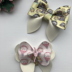 Pinch bow,hair bow, colour changing bow