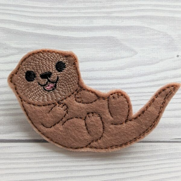 Cute Otter Brooch - product image 2