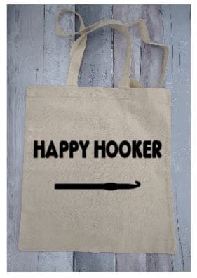 Happy Hooker- funny tote bag - product image 2