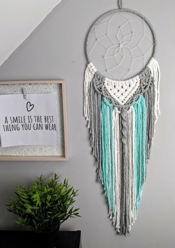 Personalised Macrame Dreamcatcher, Boho, Dream Catcher, Macramé, Bedroom, Nursery - product image 2