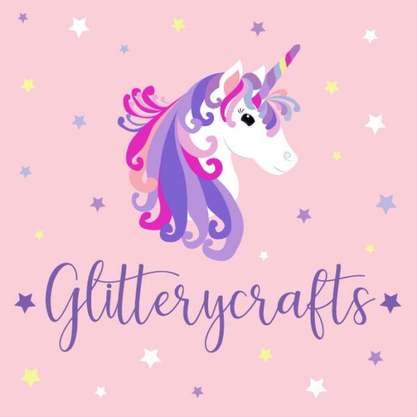 Glitterycrafts shop logo