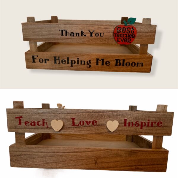 Teacher gift crate - main product image