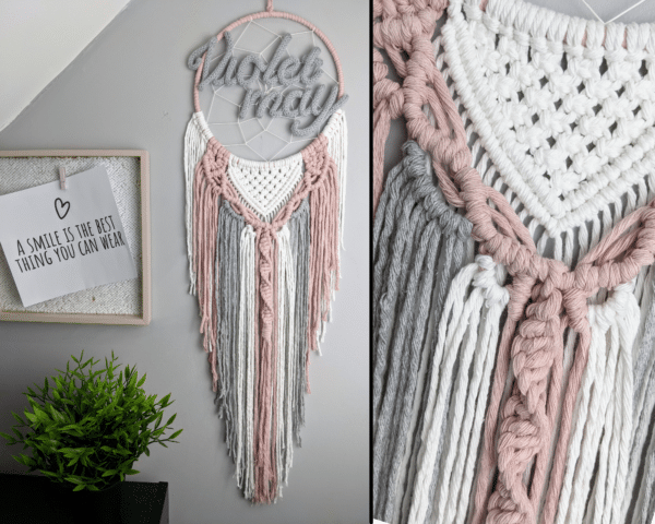 Macrame, Personalised, Dreamcatcher, Boho, Dream Catcher, Macramé - main product image