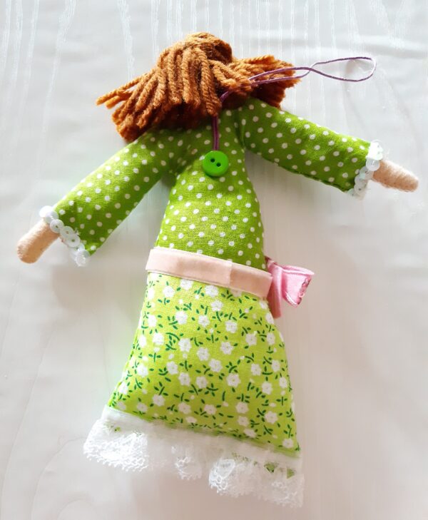 Pretty handmade hanging doll - product image 4