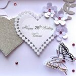 Luxury Personalised Handmade Birthday Card, Luxury 3D Flower Birthday Card with Box C405