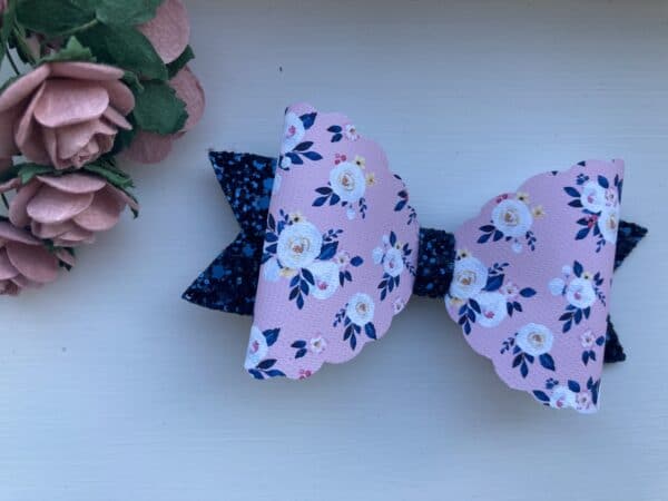 Canvas and glitter bows - product image 2