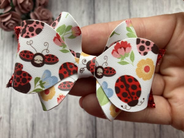 Ladybird/ butterfly bows - product image 3