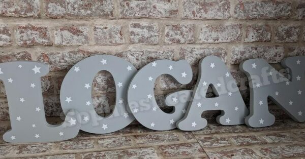 Large letters nursery kids decor - product image 6