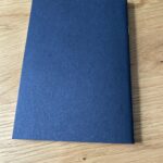 Unique Design A5 Size Black Notebook/Journal/Sketchbook with Gold Button Embellishment