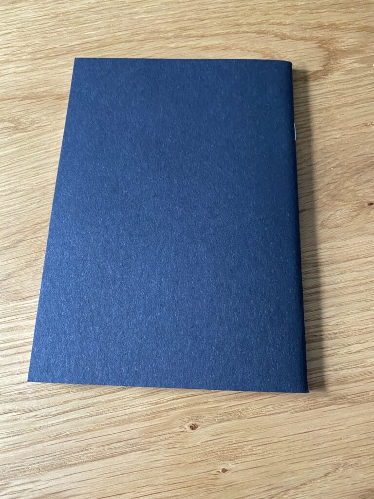 Unique Design A5 Size Black Notebook/Journal/Sketchbook with Gold Button Embellishment
