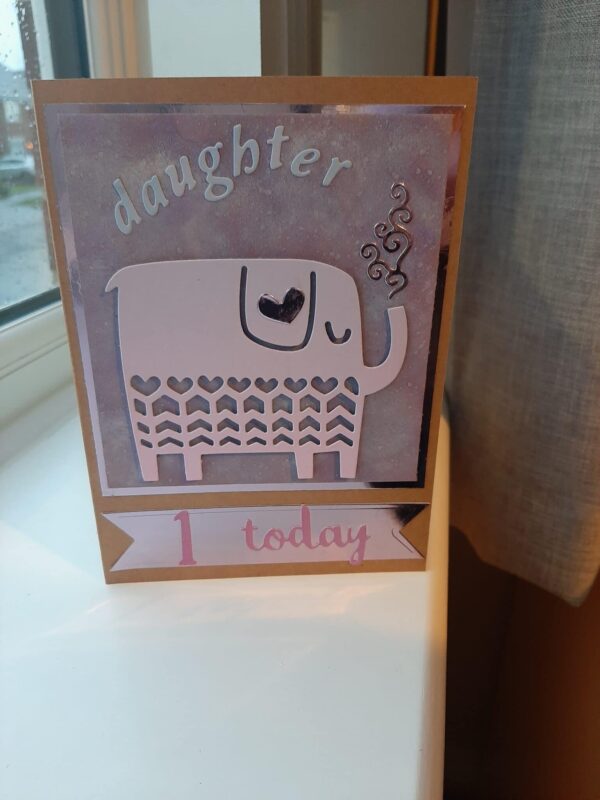 Daughter birthday card - main product image