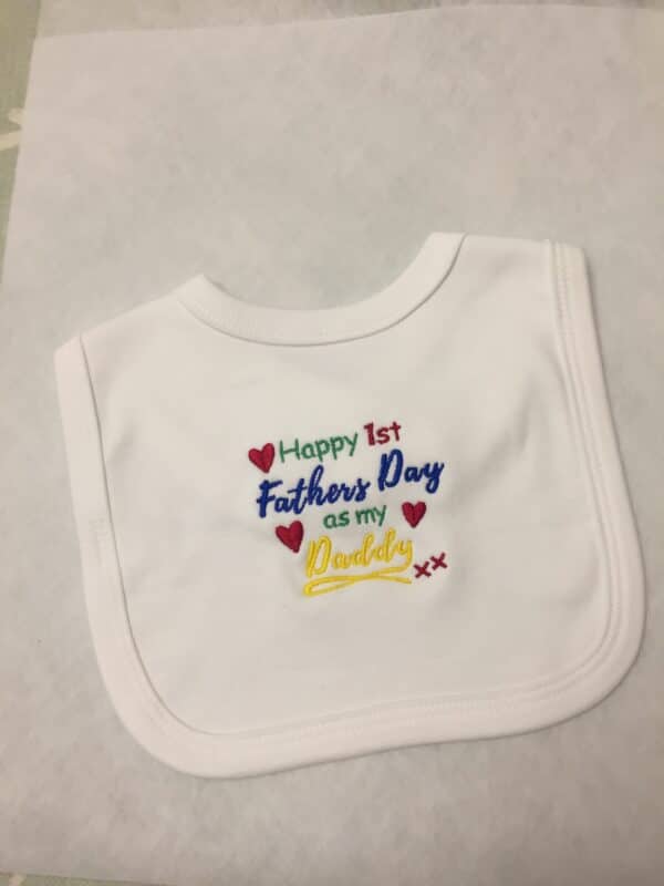 1st Fathers Day Bib - product image 2