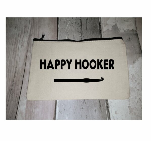 Happy hooker. Crochet hook storage case. - main product image