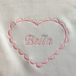 Personalised Baby Bib (pink)