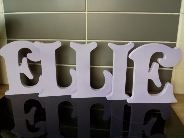 Large letters nursery kids decor - product image 2