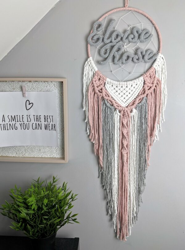 Macrame, Personalised, Dreamcatcher, Boho, Dream Catcher, Macramé - product image 2