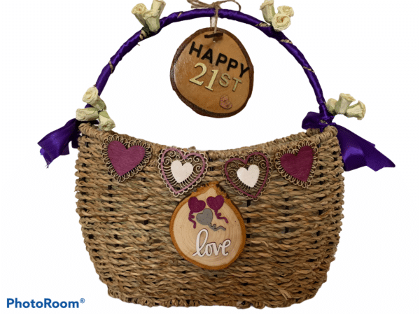 Wicker gift baskets - main product image