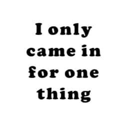 Funny tote bag, cotton shopping bag. I only came in for one thing tote bag - product image 4