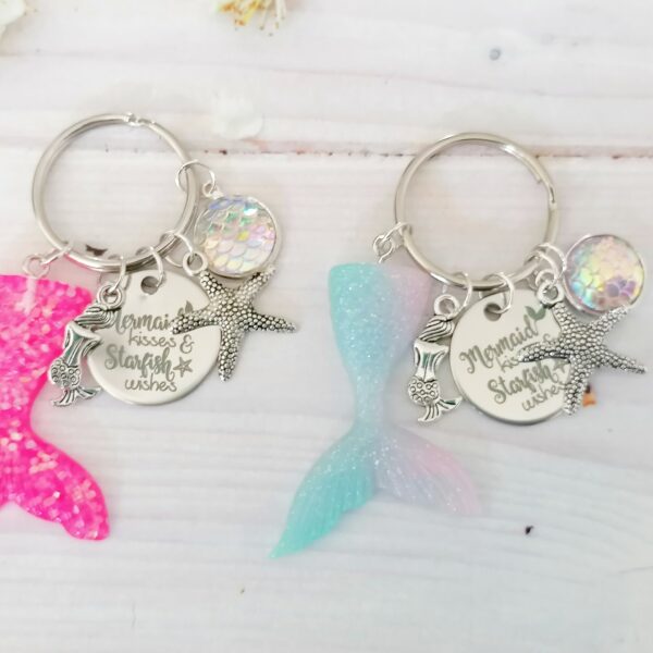 Mermaid Tail Keyrings - main product image