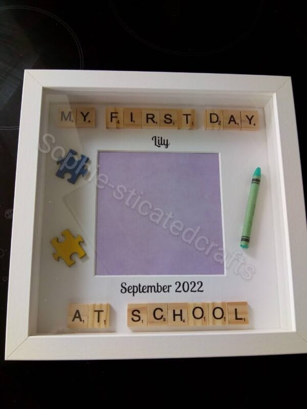 Personalized First Day at school frame - product image 3