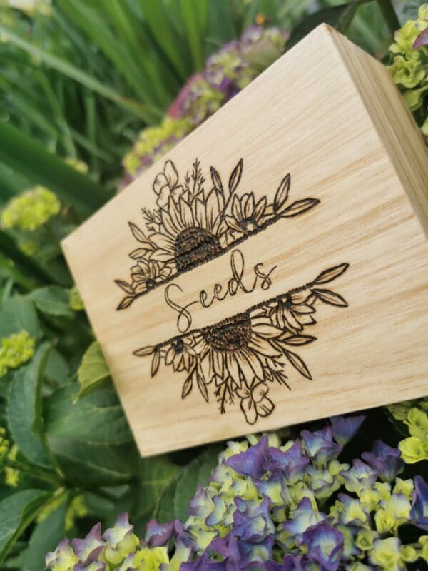 Personalised wooden storage box - product image 2