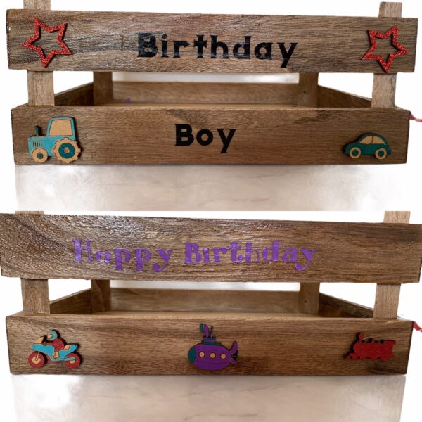 Children’s birthday gift crates - product image 4