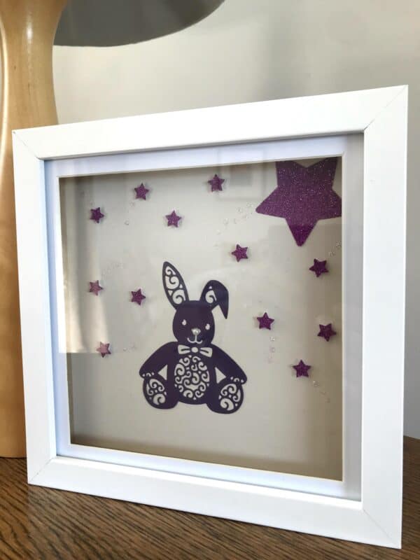 Rabbit framed picture - product image 2