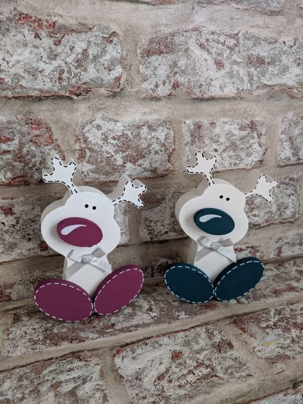 Personalized Wonky Reindeers - product image 3